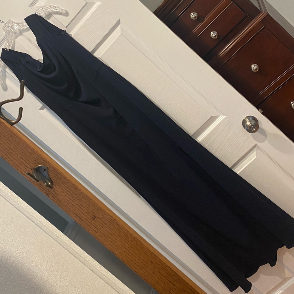 Ralph Lauren Navy Gown (prom, wedding, mother of the bride/groom) - Picture 7 of 7